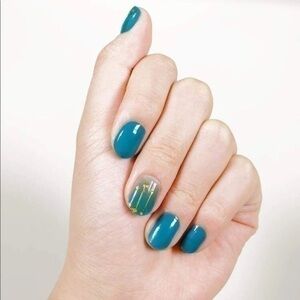 💋 Teal nail art stickers